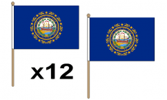 New Hampshire Hand Flags